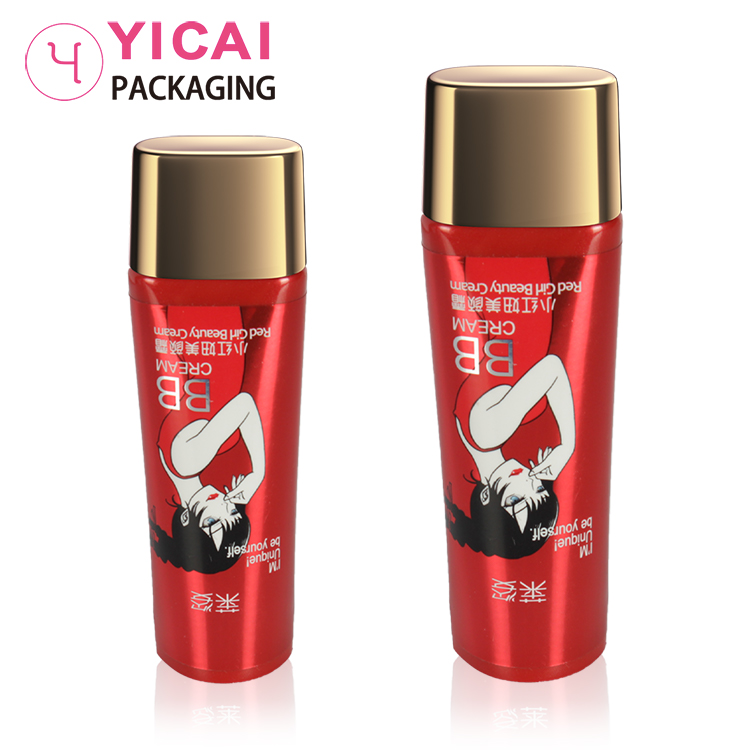 YC422-310 Plastic Cosmetic Packaging Soft Squeeze Lip Gloss Tube