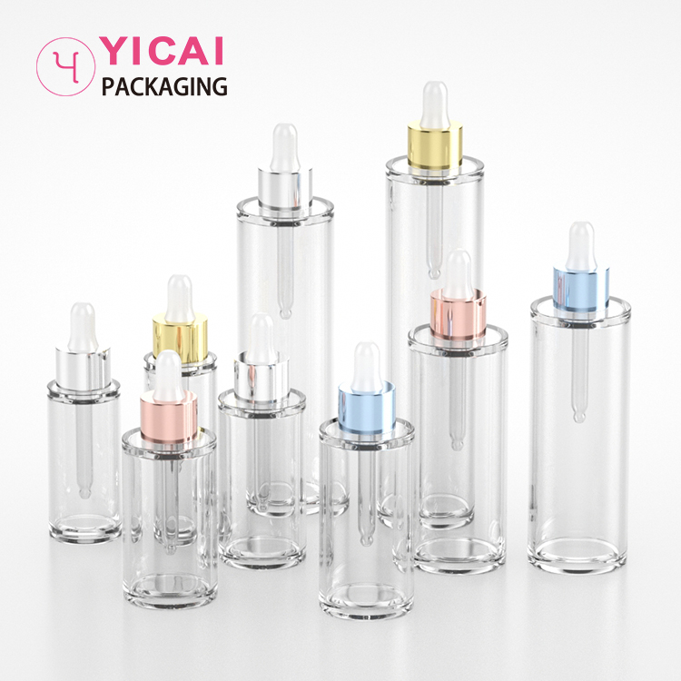 YC-J215015 Cosmetic Essential Oil Glass Dropper Bottles
